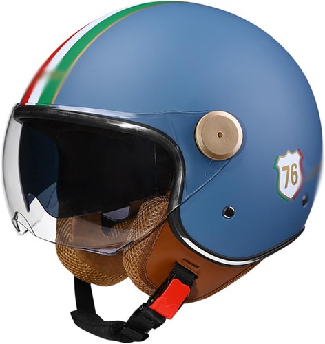 Motorcycle open face - face, helmet