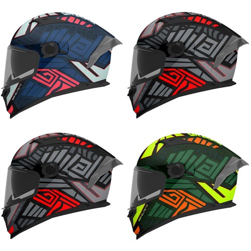 Braker zebra full face - braker,