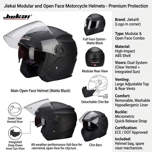 Motorcycle half helmet - motorcycle,