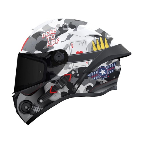 Targo patton full face - mt,