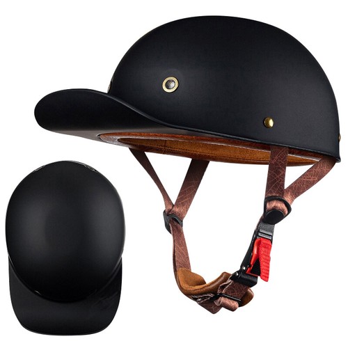 Retro motorcycle half helmet - retro,